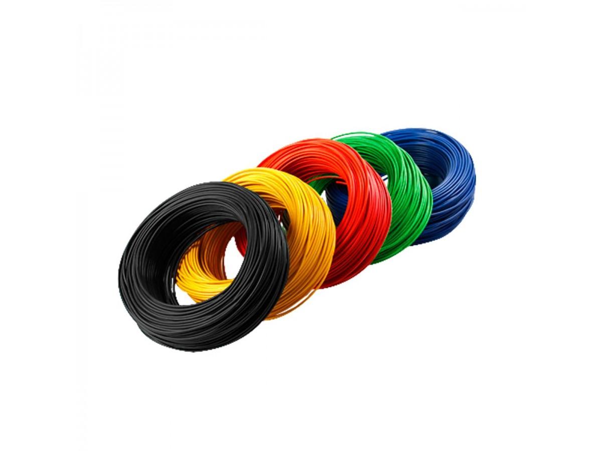 Cabos e conectores modulares — fios coloridos